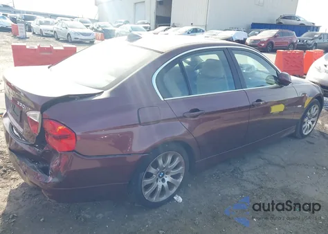 2006 BMW 330I из США, поврежденный, VIN WBAVB33586PS16815